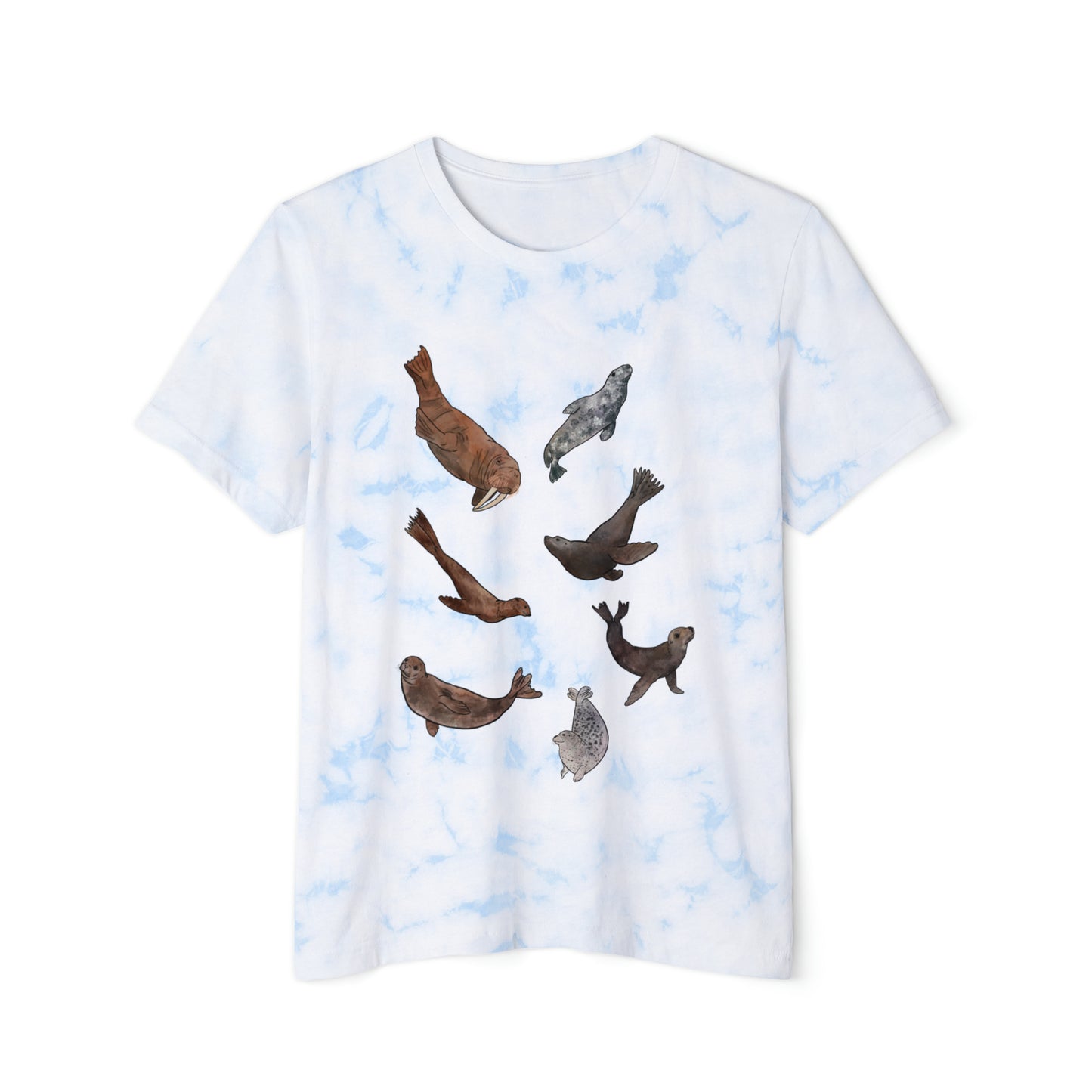Pinniped Tie-Dyed T-Shirt