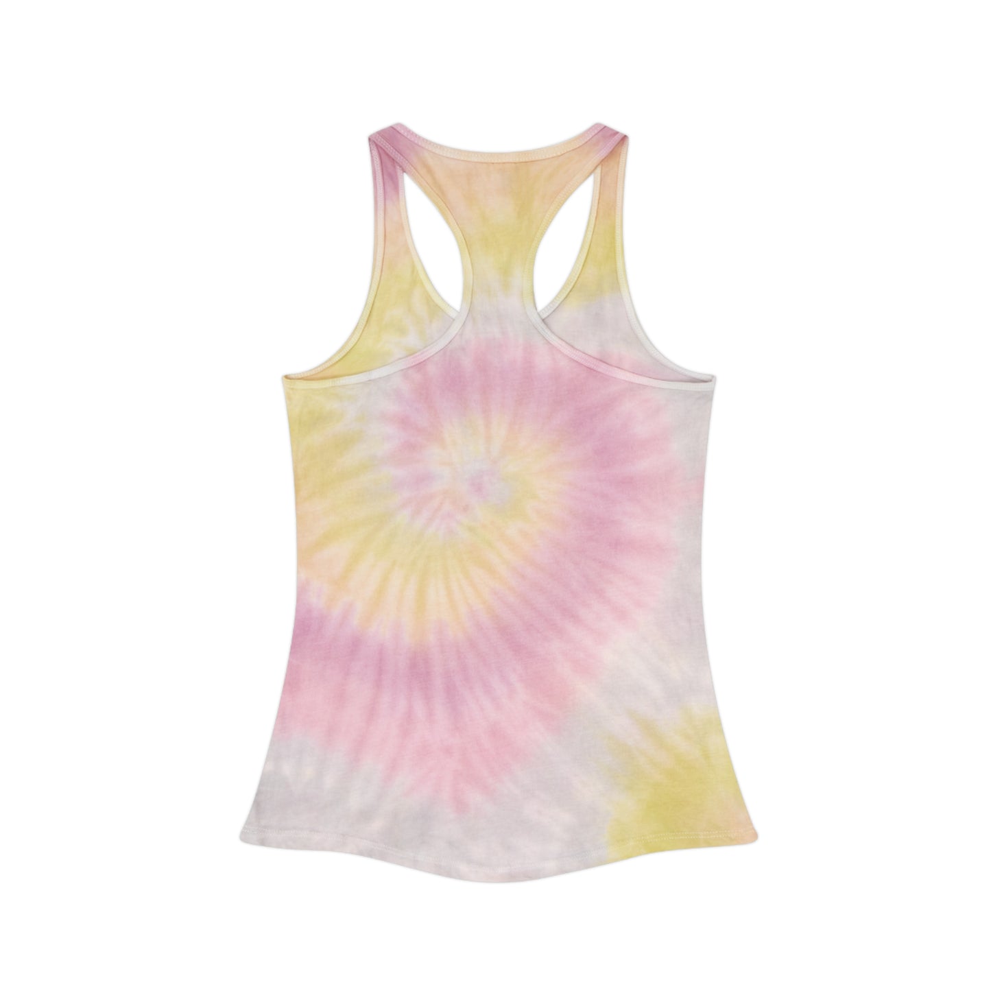 Mountain Lion Tie Dye Racerback Tank Top