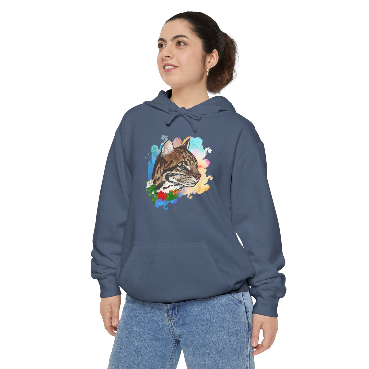 Ocelot Comfort Colors Hoodie