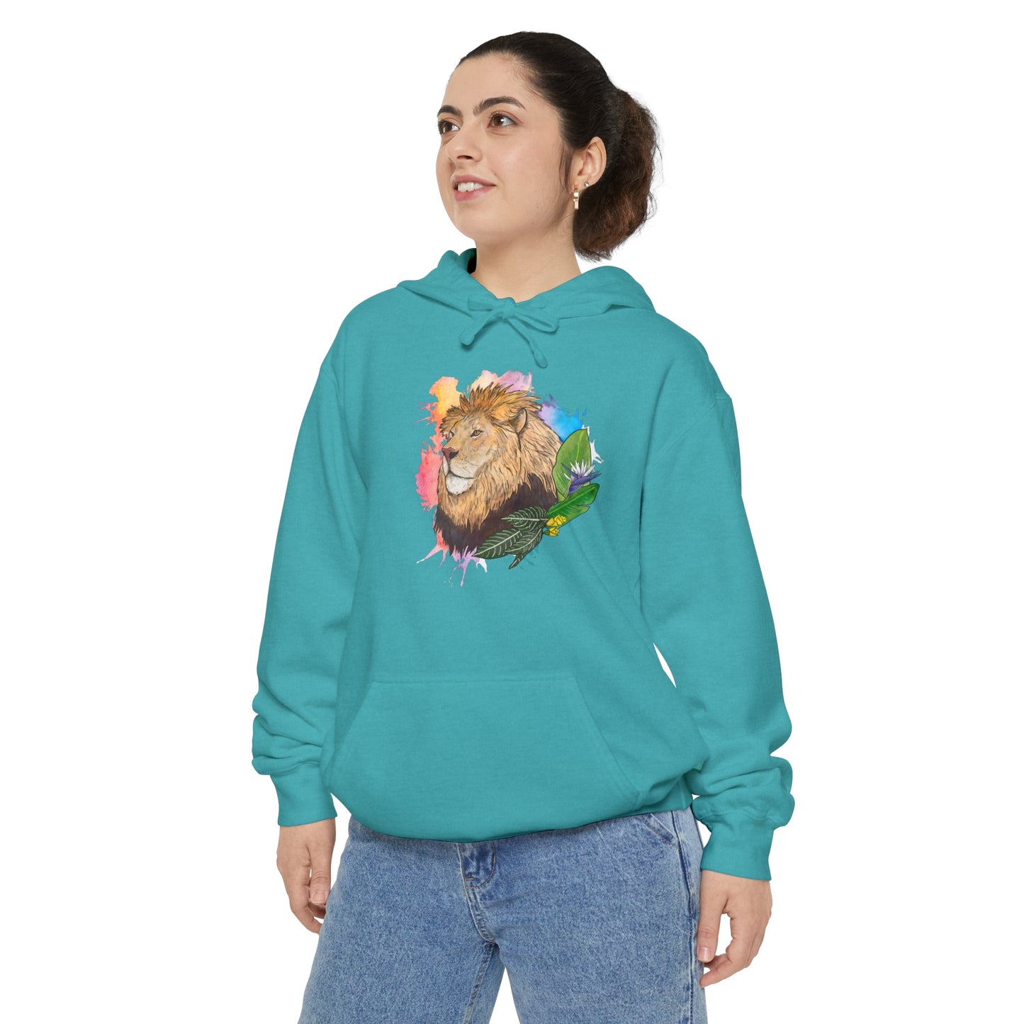 Lion Comfort Colors Hoodie
