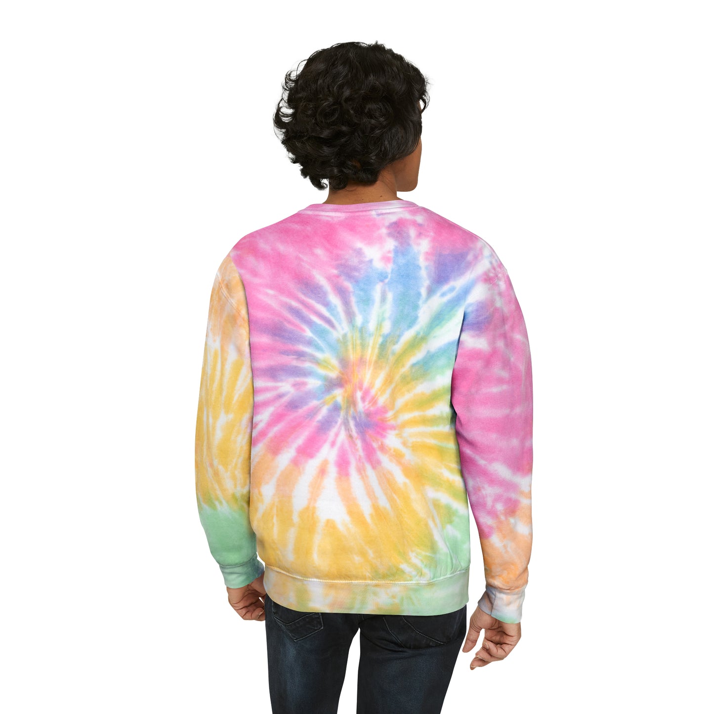 Cheetah spots Tie-Dye Sweatshirt