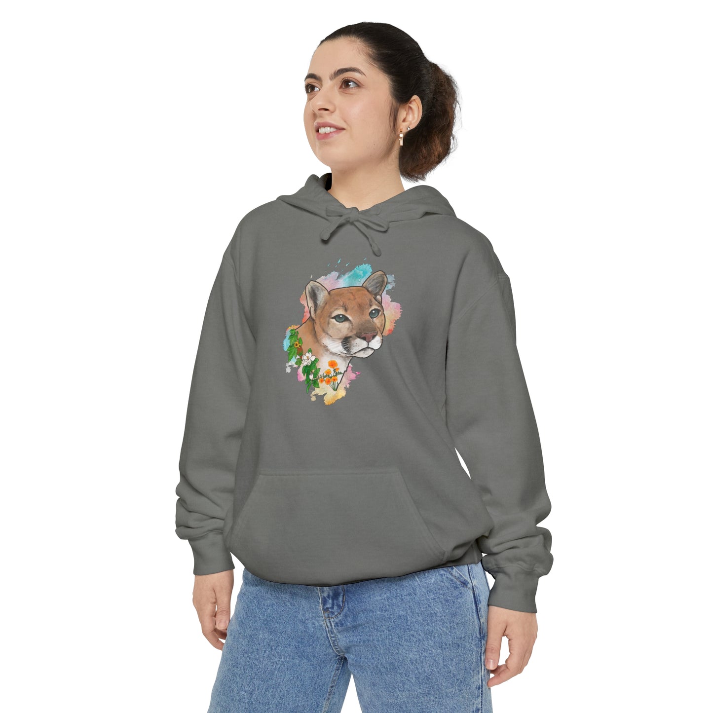 Mountain Lion Comfort Colors Hoodie