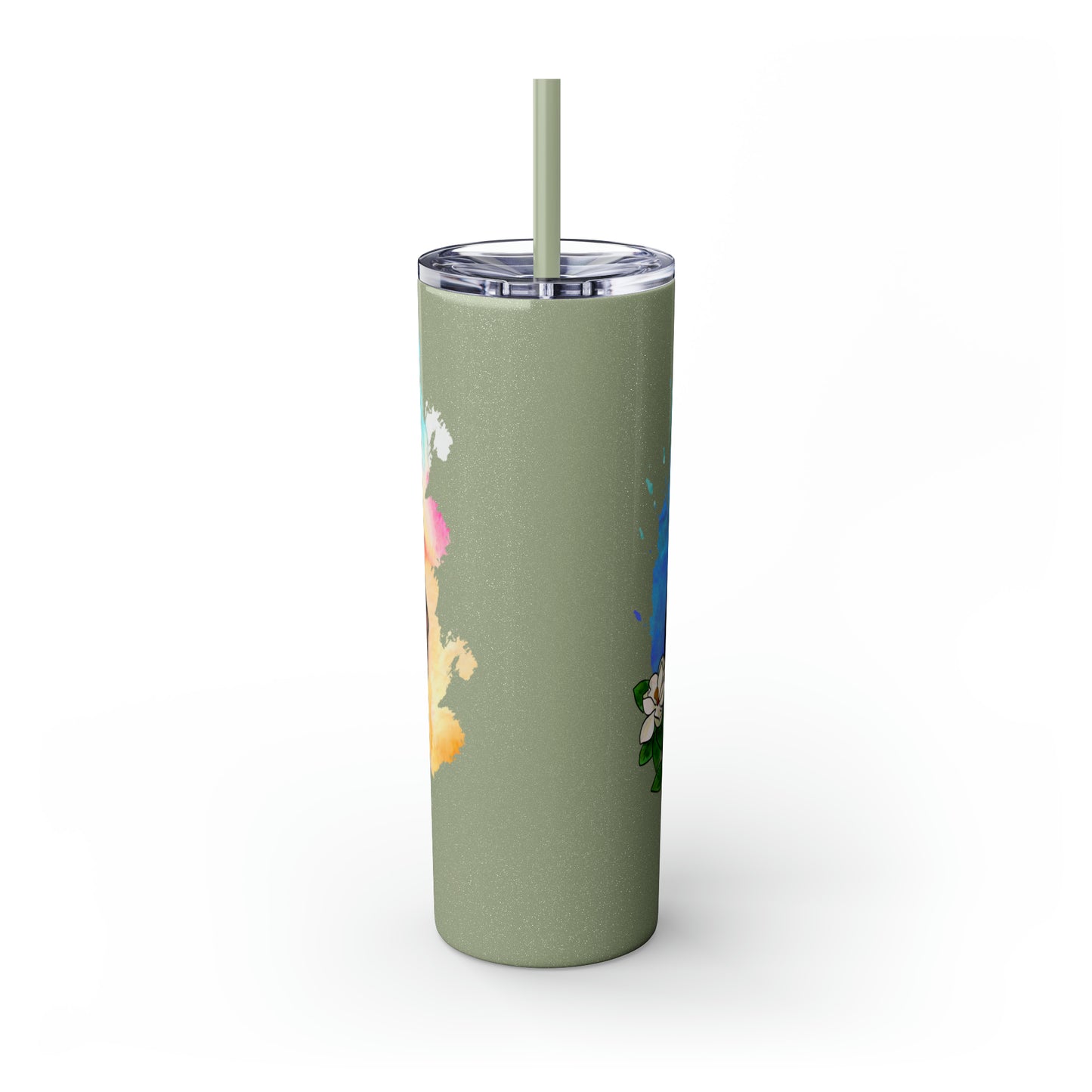 Ocelot Tumbler with Straw, 20oz
