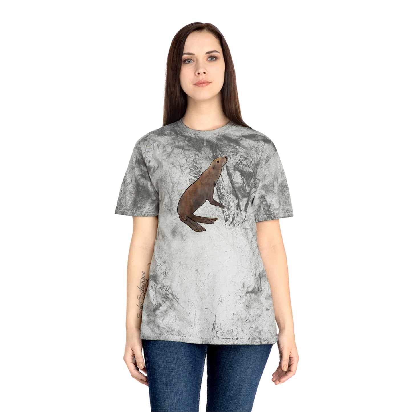 Sea Lion Comfort Colors Color Blast T-Shirt