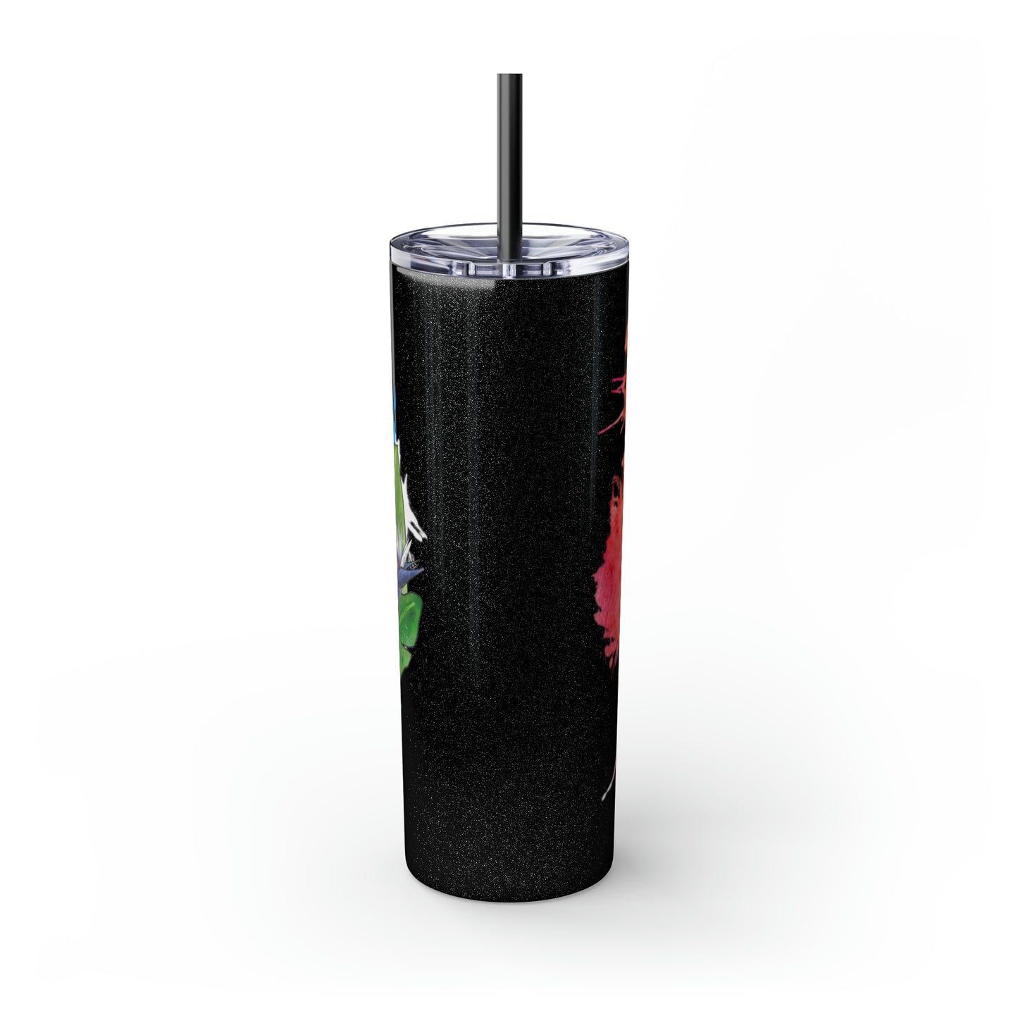 Lion Tumbler with Straw, 20oz