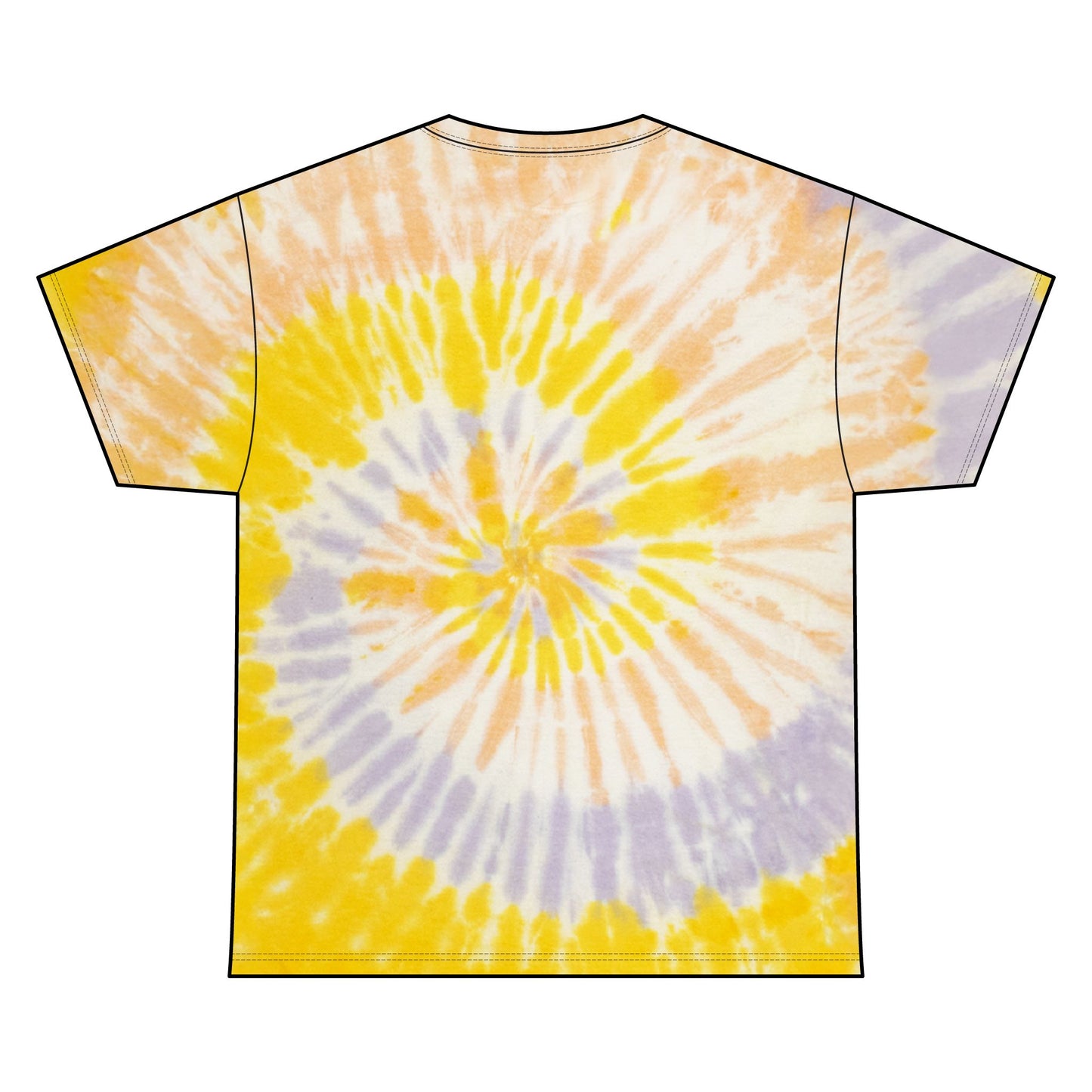 Lion floral Tie Dye Cotton Tee