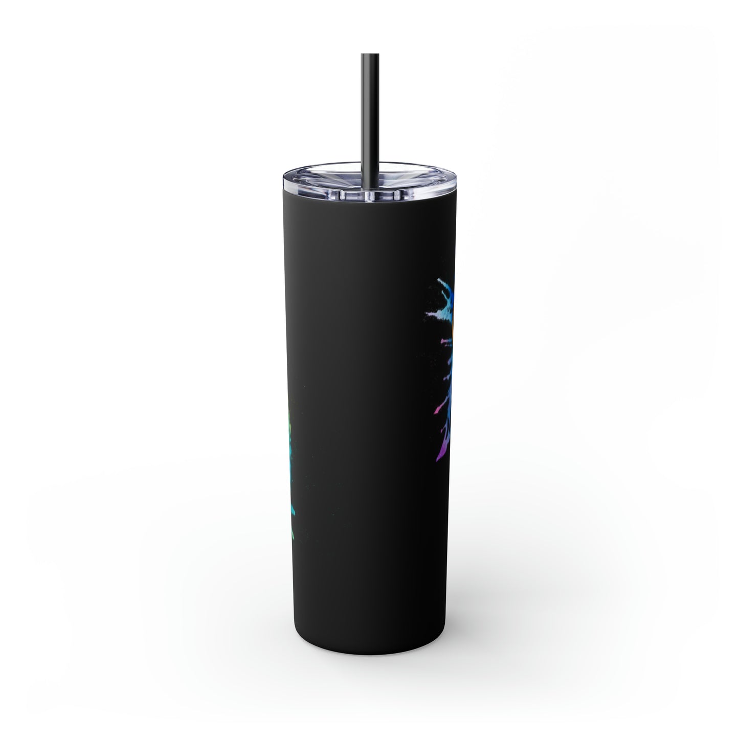 Cheetah Tumbler with Straw, 20oz