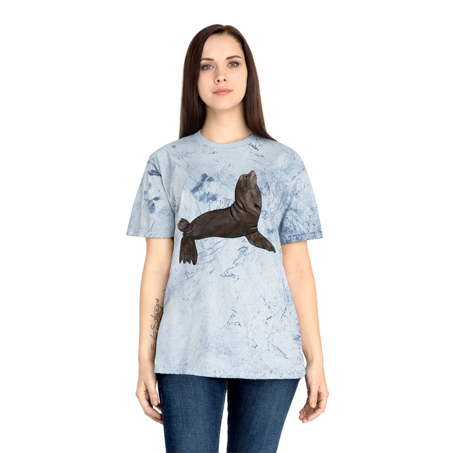 Sea Lion Comfort Colors Color Blast T-Shirt