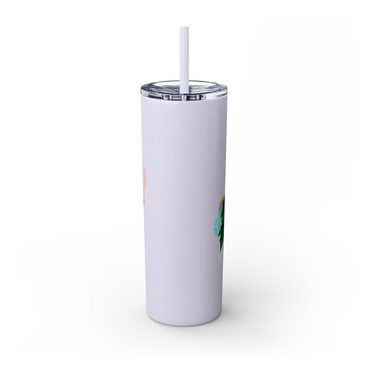 Mountain Lion Tumbler with Straw, 20oz