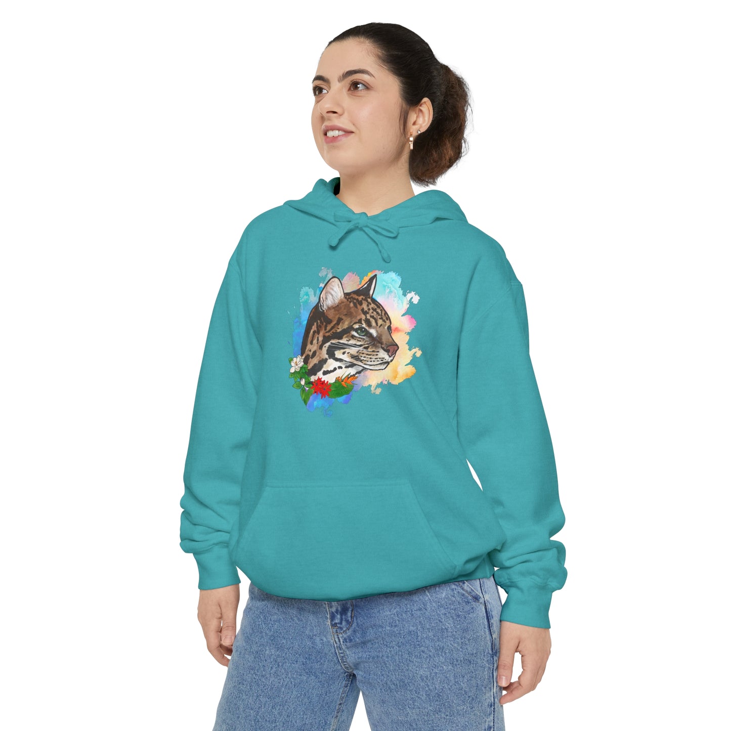 Ocelot Comfort Colors Hoodie