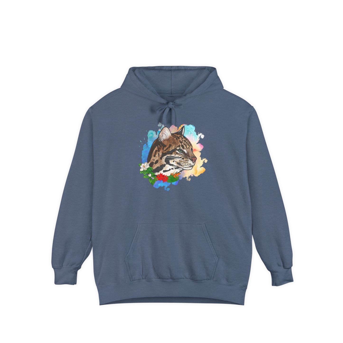Ocelot Comfort Colors Hoodie