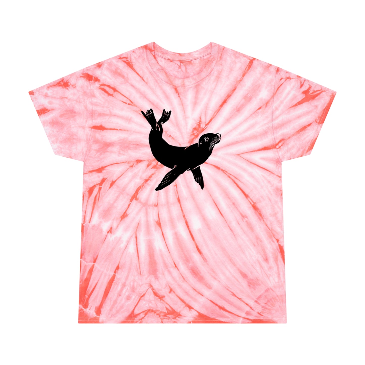 Sea Lion Tie-Dye Tee, Cyclone