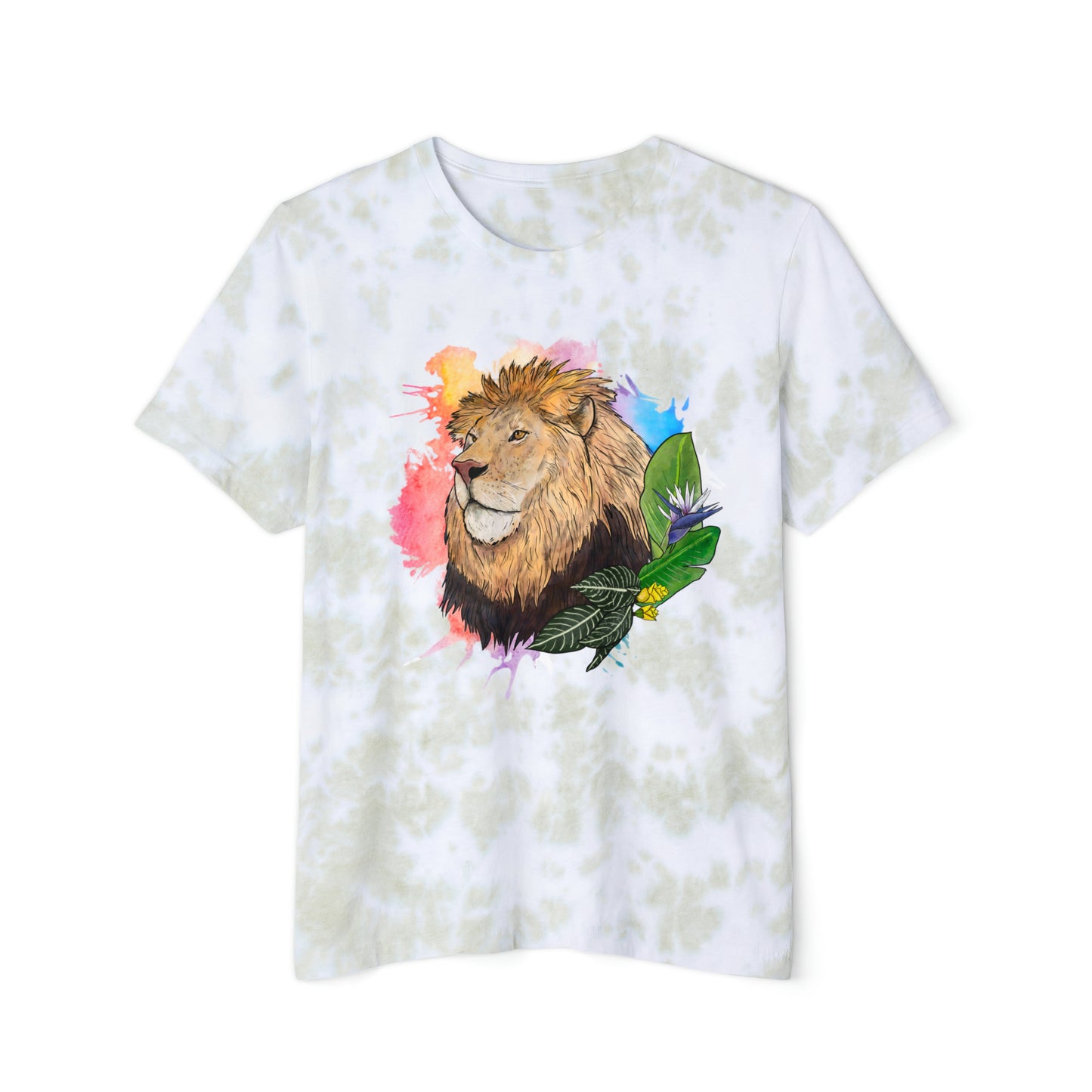Lion Tie-Dyed T-Shirt