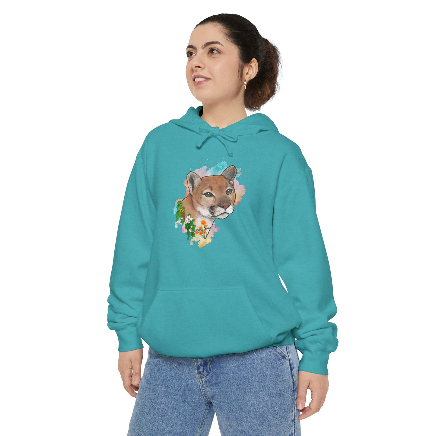 Mountain Lion Comfort Colors Hoodie