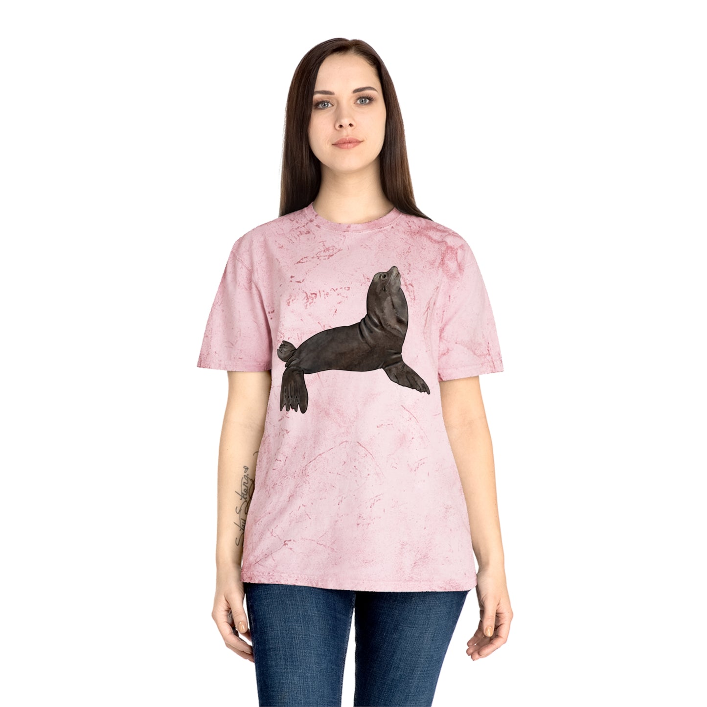 Sea Lion Comfort Colors Color Blast T-Shirt