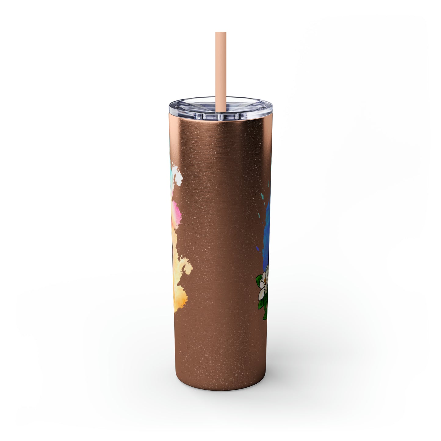 Ocelot Tumbler with Straw, 20oz
