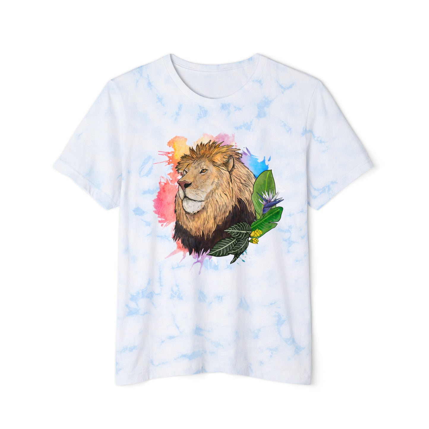 Lion Tie-Dyed T-Shirt