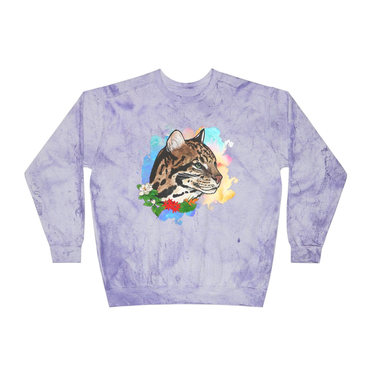 Ocelot Comfort Colors Crewneck Sweatshirt