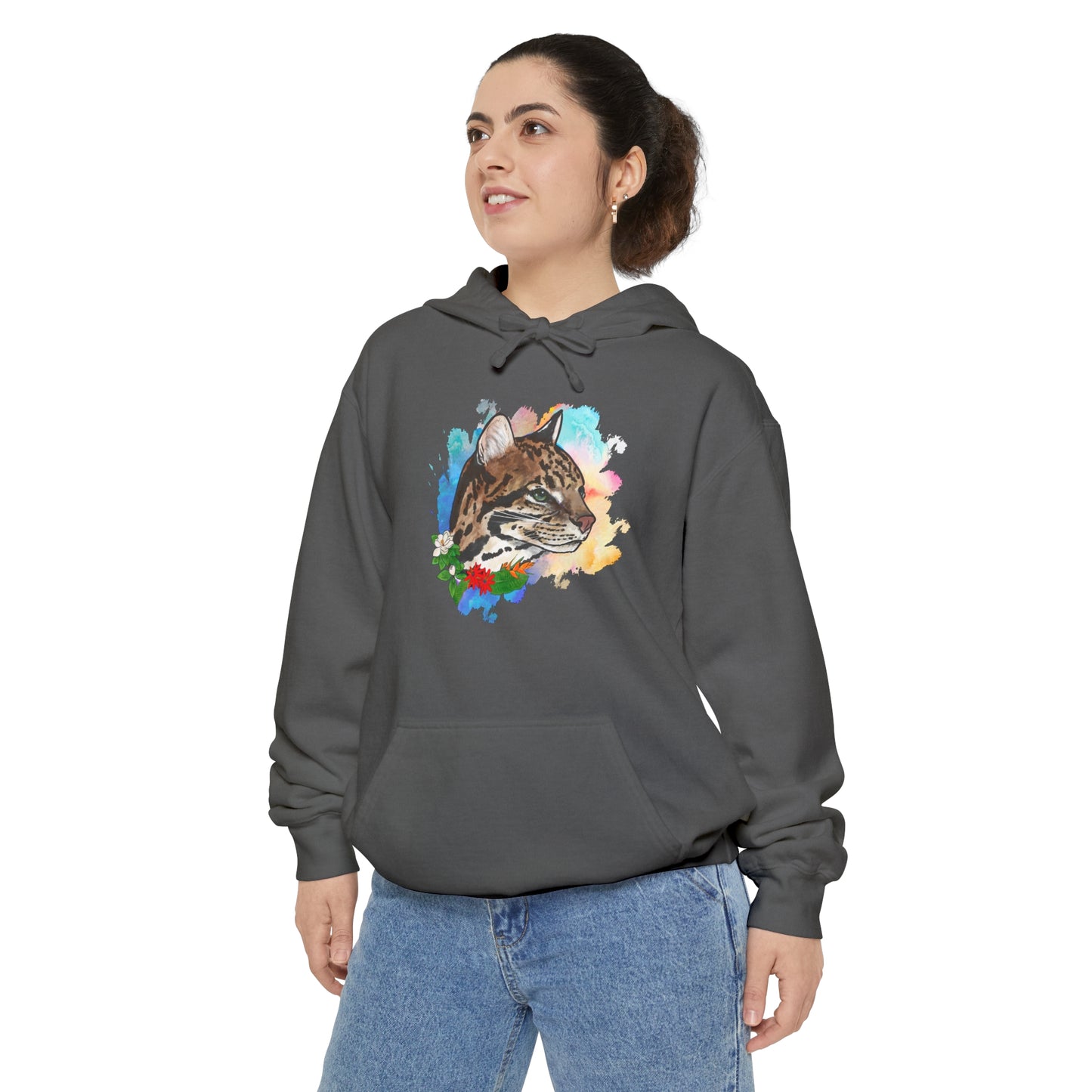 Ocelot Comfort Colors Hoodie