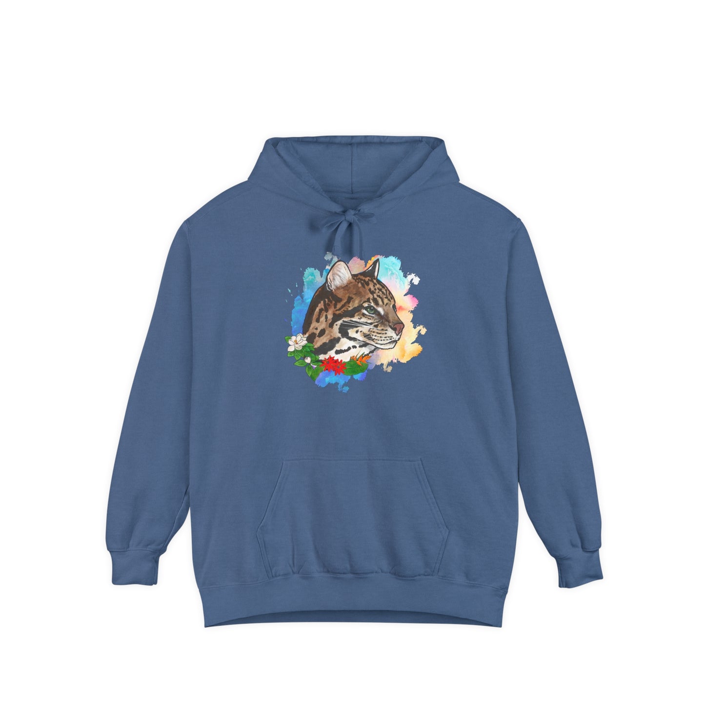 Ocelot Comfort Colors Hoodie