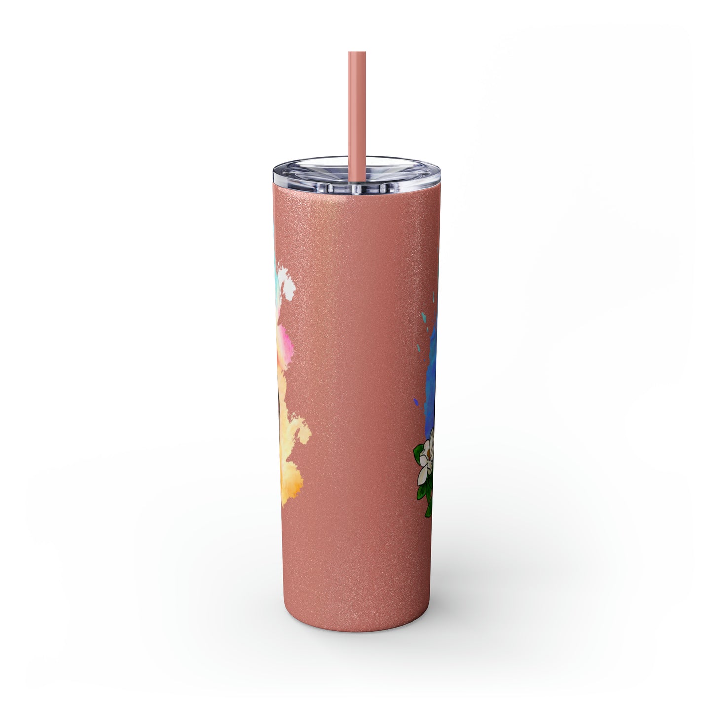 Ocelot Tumbler with Straw, 20oz