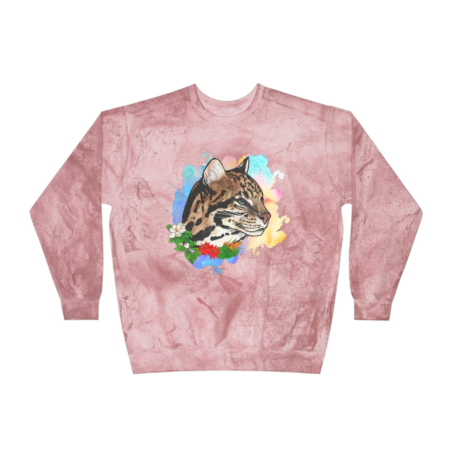 Ocelot Comfort Colors Crewneck Sweatshirt