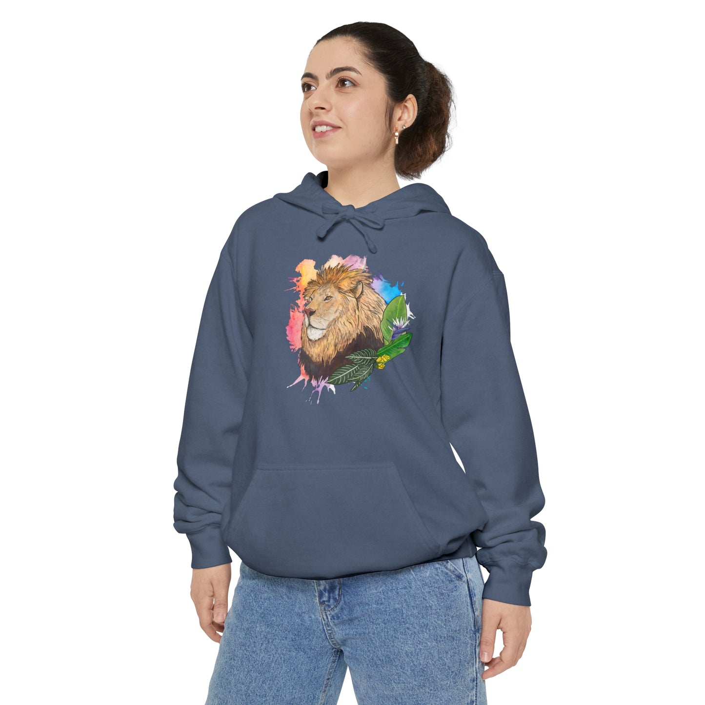Lion Comfort Colors Hoodie