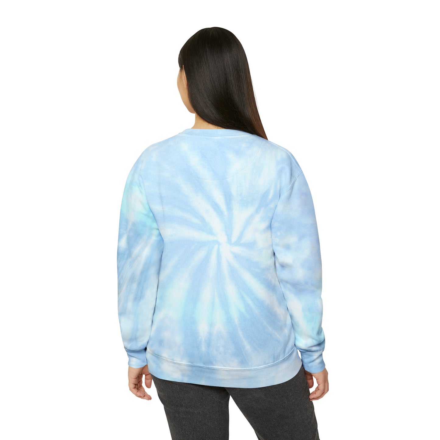 Clouded Leopard Tie-Dye Sweatshirt