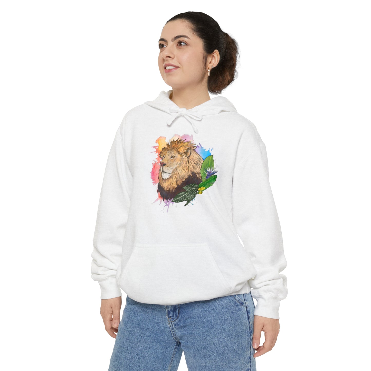 Lion Comfort Colors Hoodie