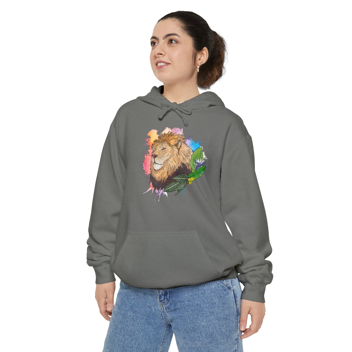 Lion Comfort Colors Hoodie