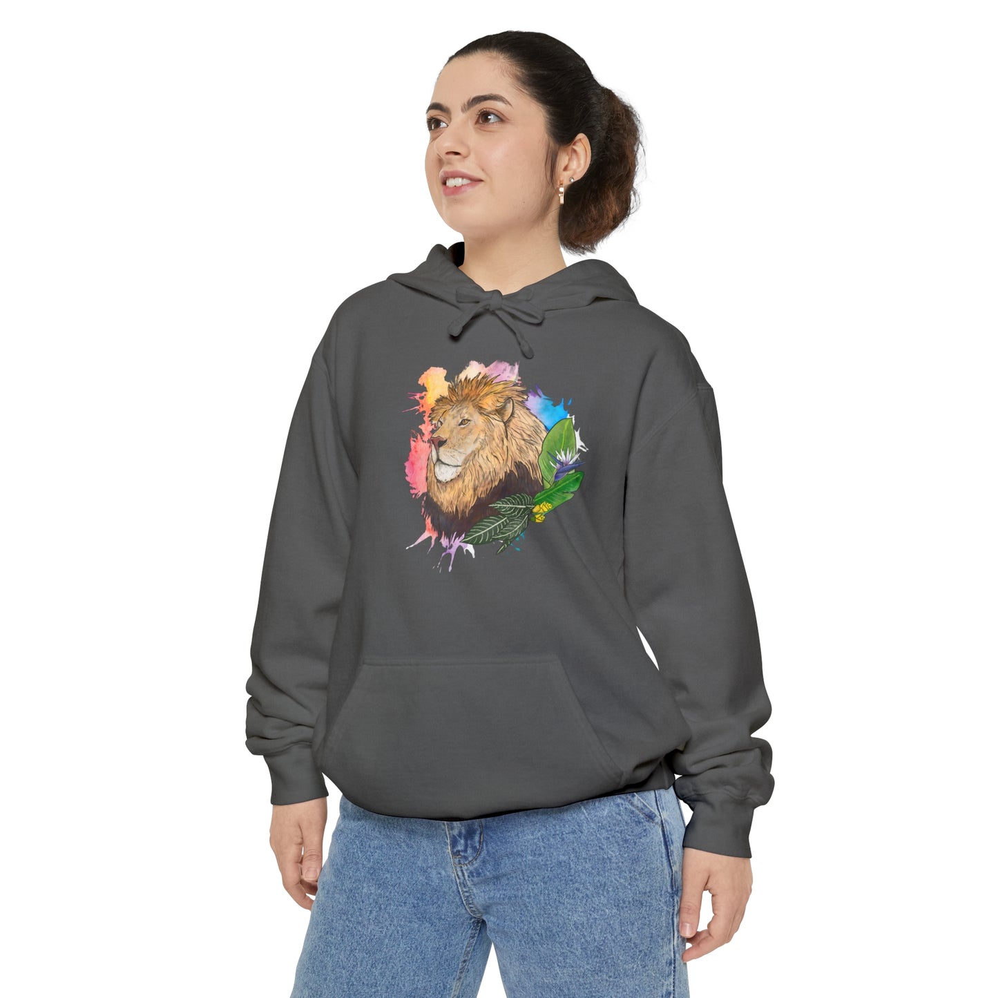 Lion Comfort Colors Hoodie