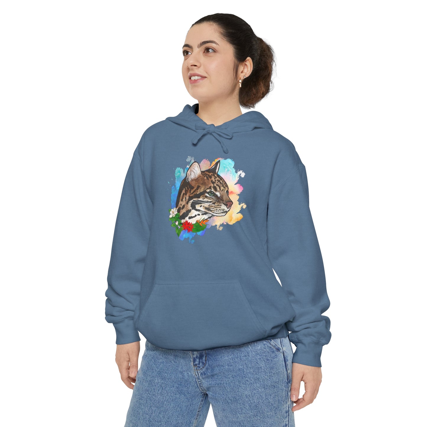 Ocelot Comfort Colors Hoodie