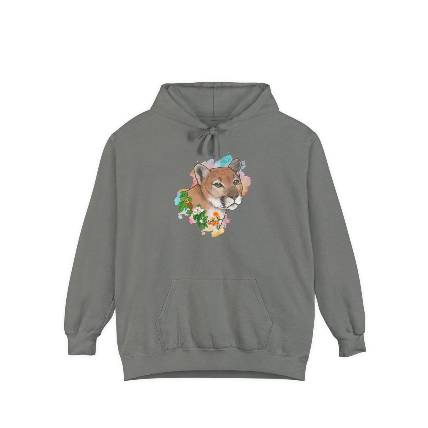 Mountain Lion Comfort Colors Hoodie