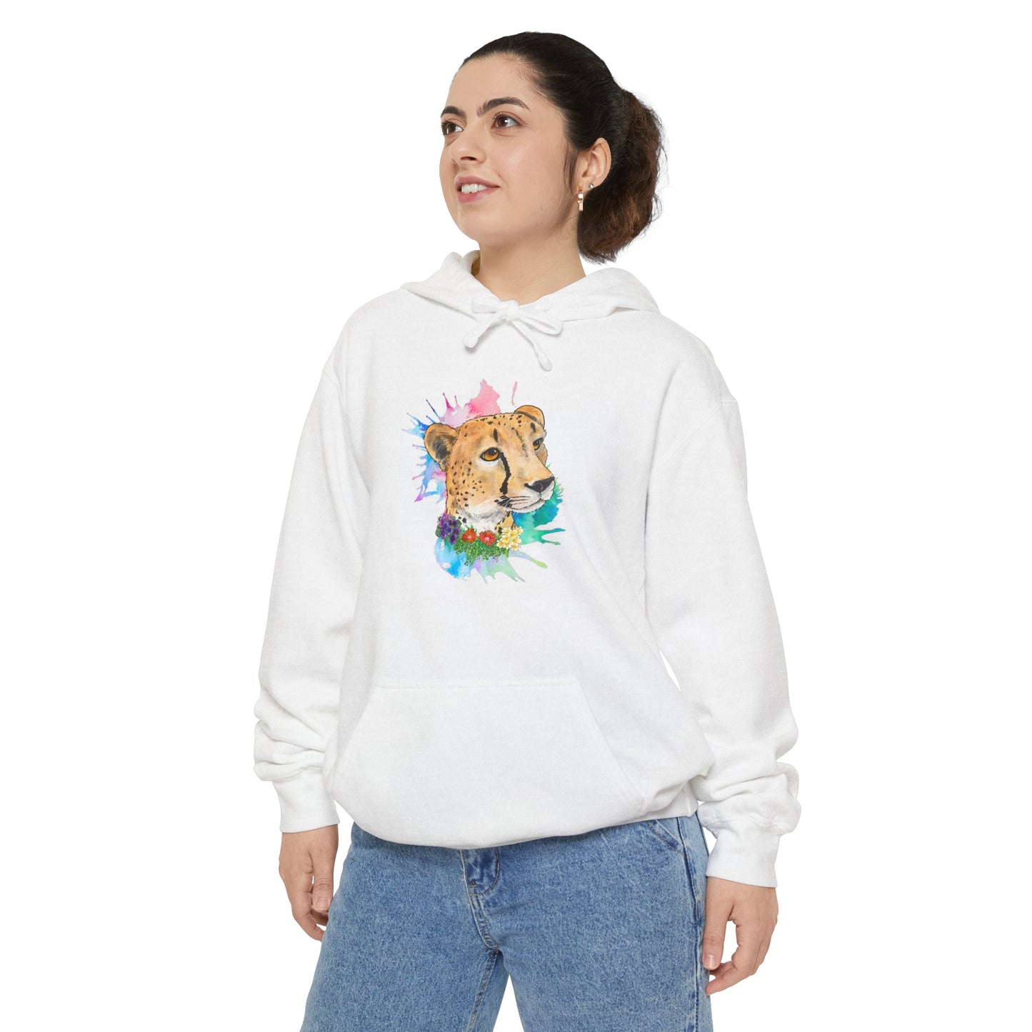 Cheetah Comfort Colors Hoodie