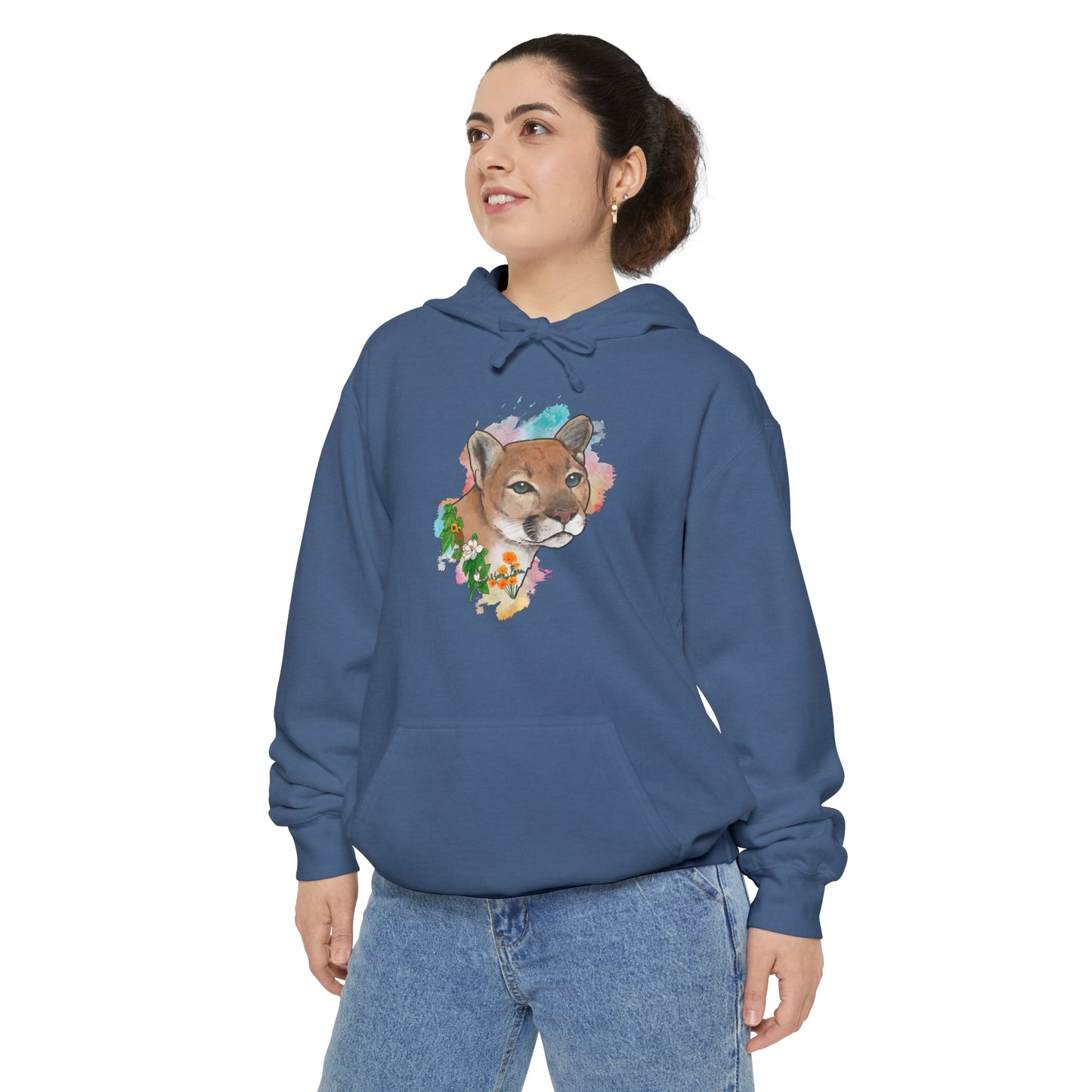 Mountain Lion Comfort Colors Hoodie