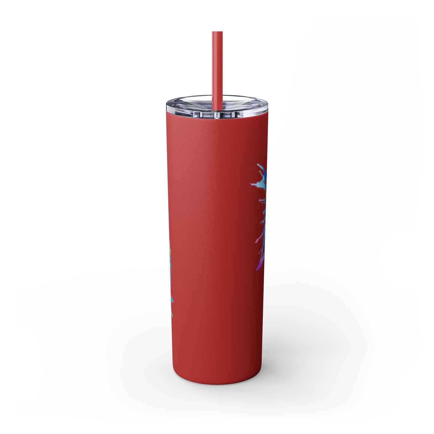 Cheetah Tumbler with Straw, 20oz
