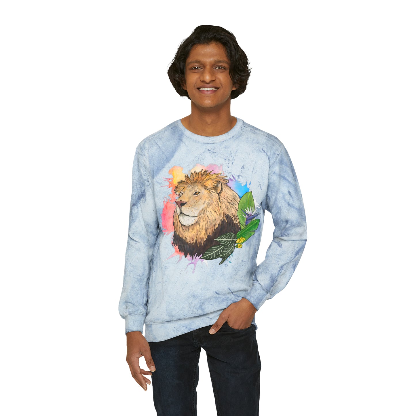 Lion Comfort Colors Crewneck Sweatshirt