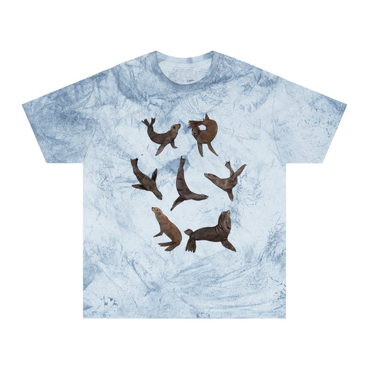 Sea Lion Comfort Colors Color Blast T-Shirt