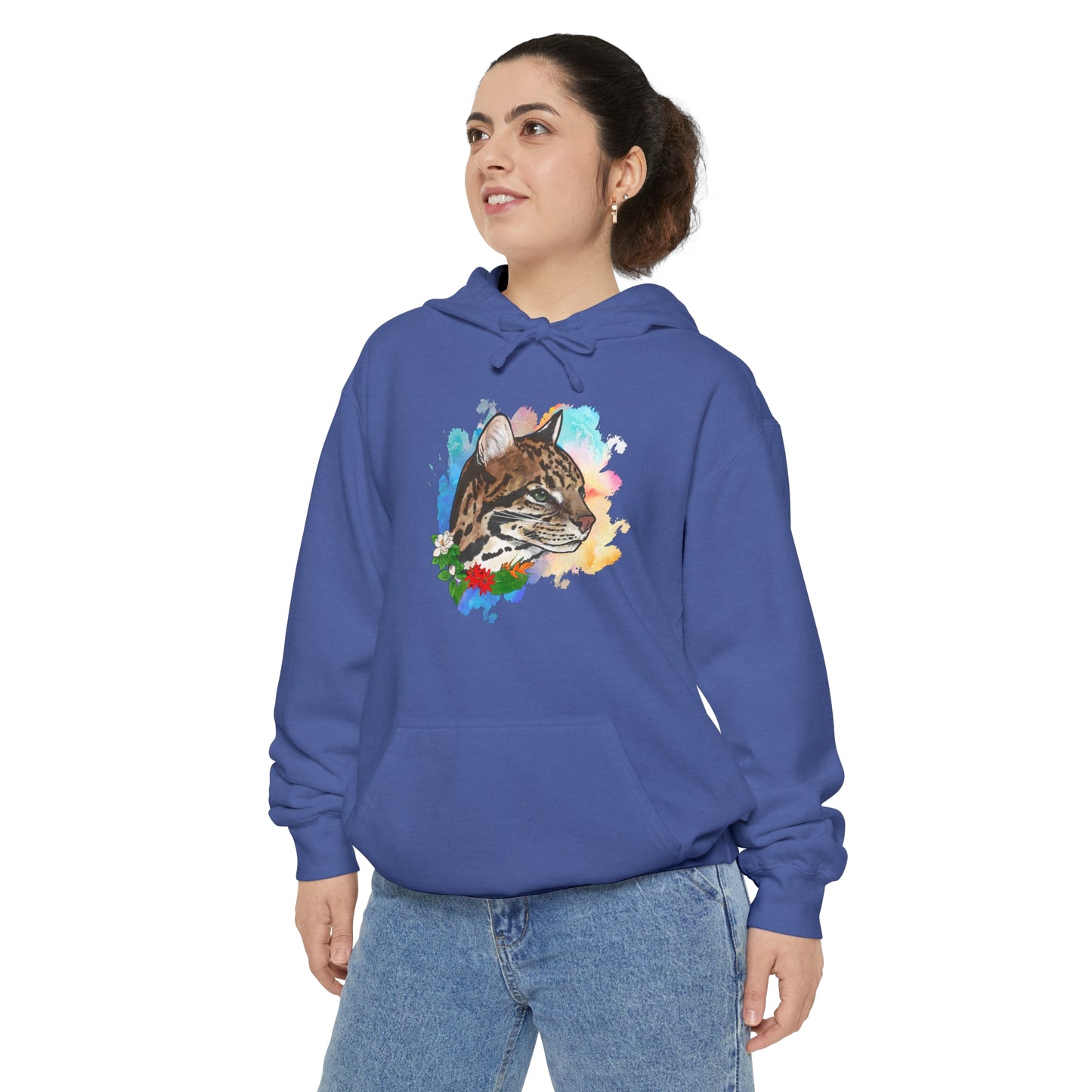 Ocelot Comfort Colors Hoodie
