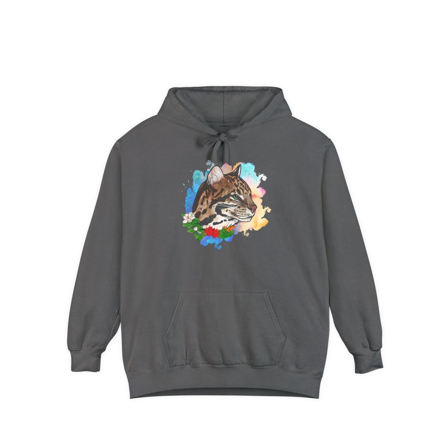 Ocelot Comfort Colors Hoodie