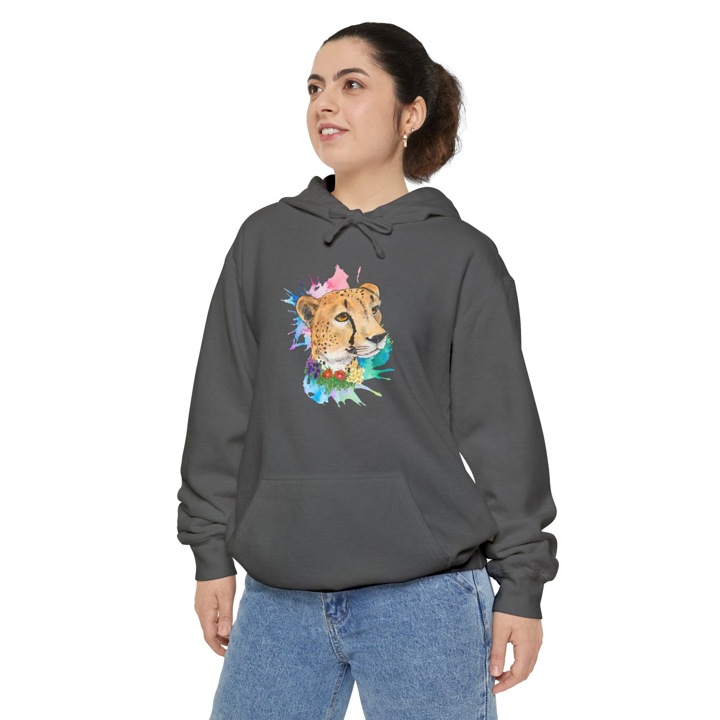Cheetah Comfort Colors Hoodie