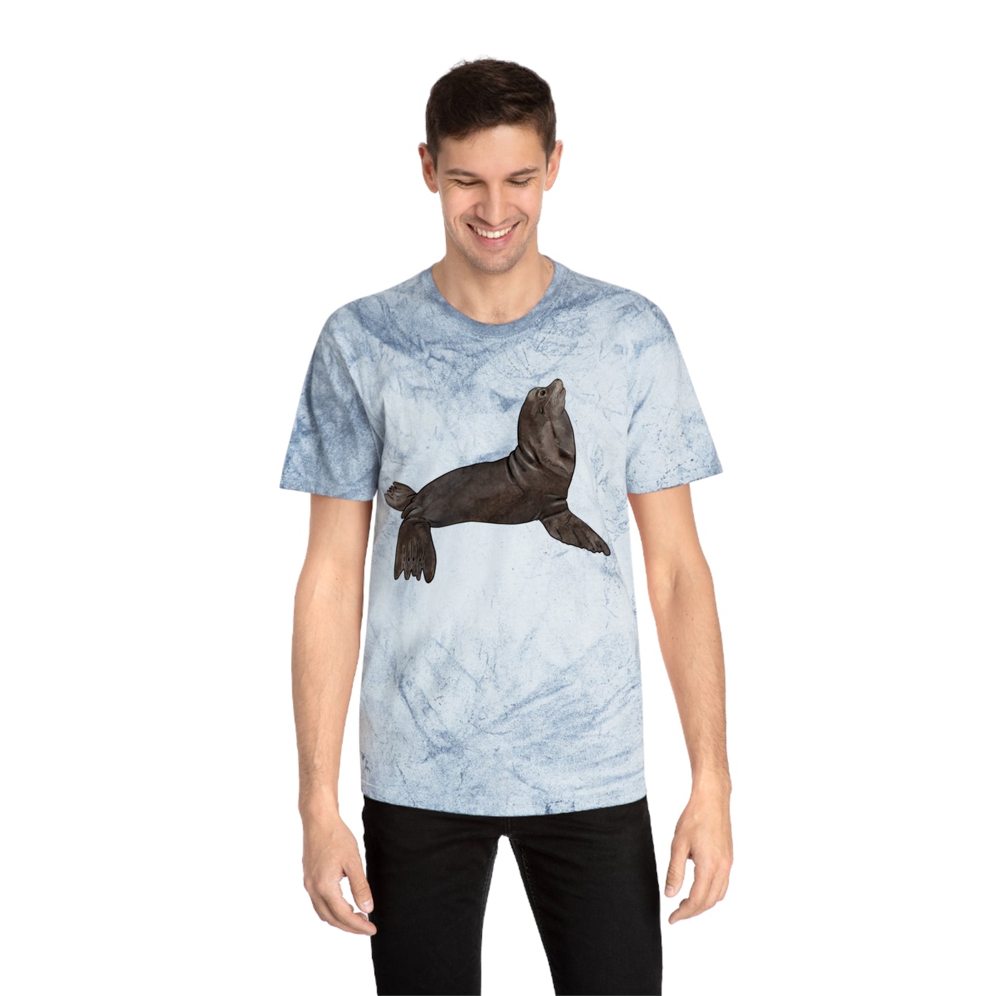 Sea Lion Comfort Colors Color Blast T-Shirt