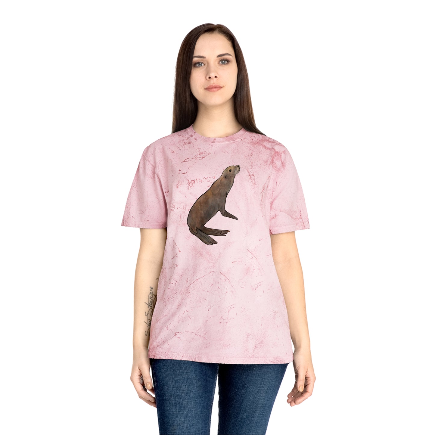 Sea Lion Comfort Colors Color Blast T-Shirt