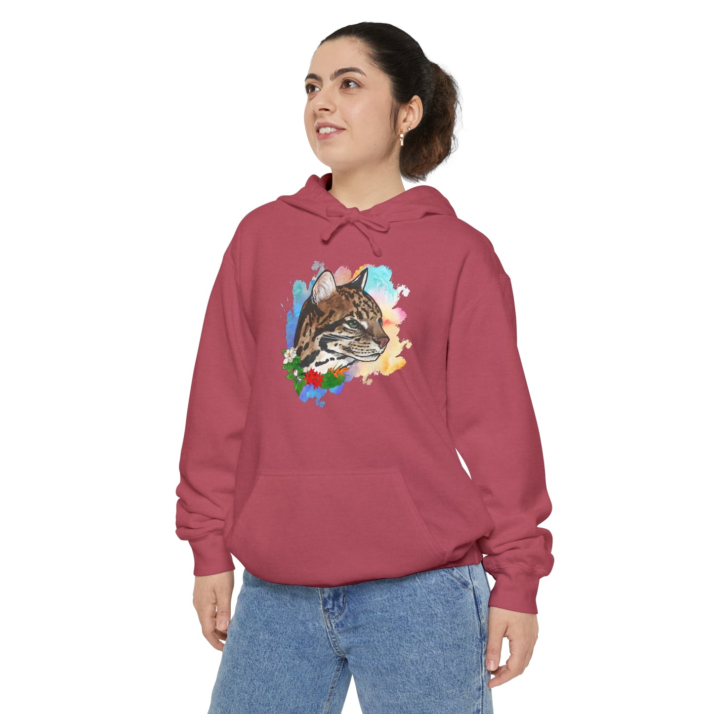 Ocelot Comfort Colors Hoodie