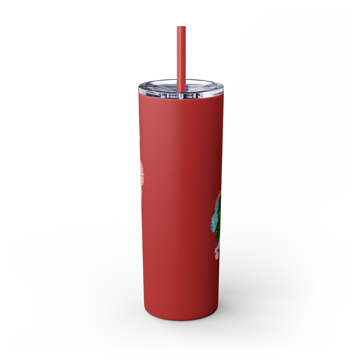 Mountain Lion Tumbler with Straw, 20oz