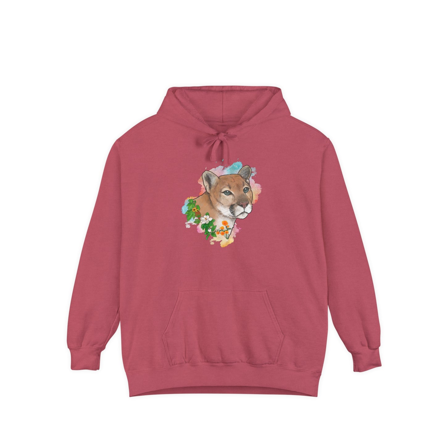Mountain Lion Comfort Colors Hoodie