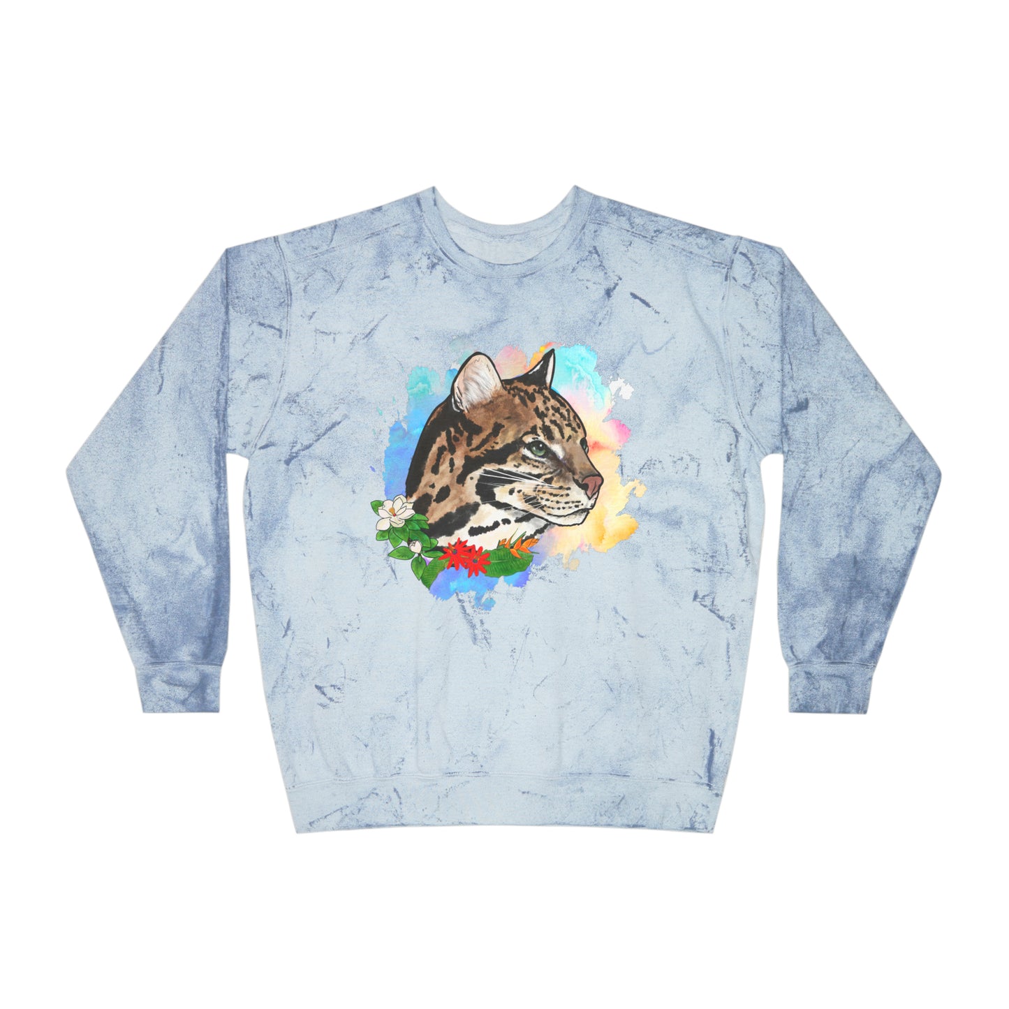 Ocelot Comfort Colors Crewneck Sweatshirt