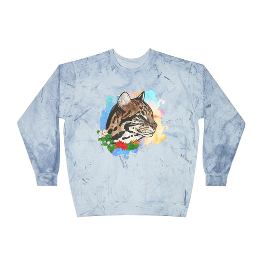 Ocelot Comfort Colors Crewneck Sweatshirt