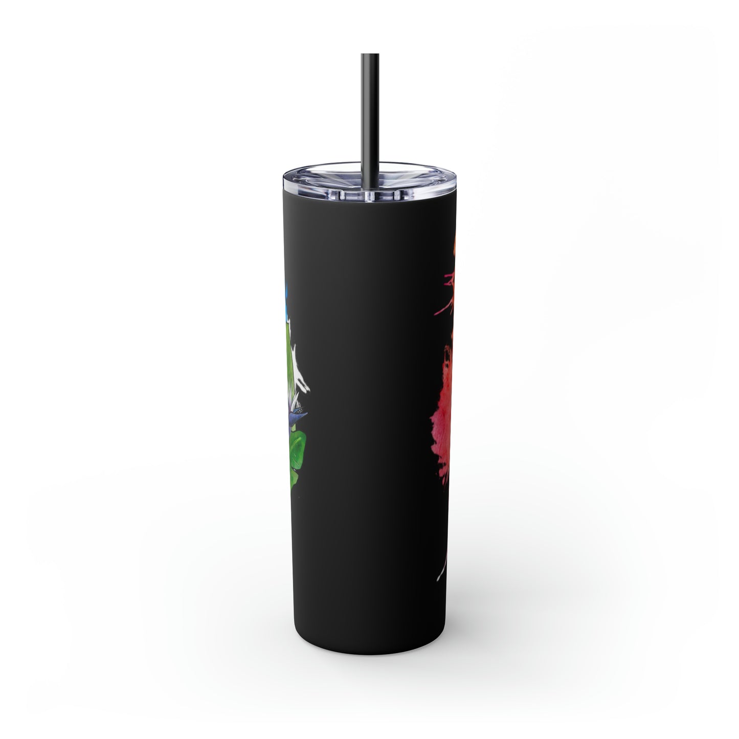 Lion Tumbler with Straw, 20oz