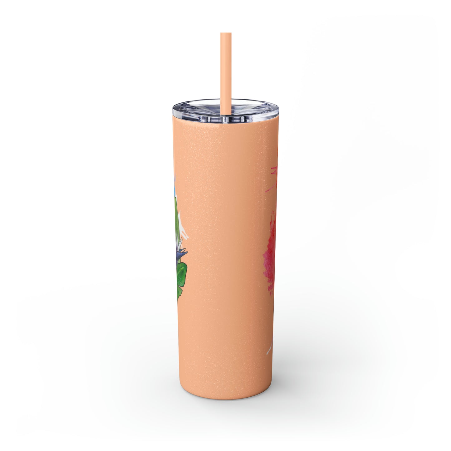 Lion Tumbler with Straw, 20oz